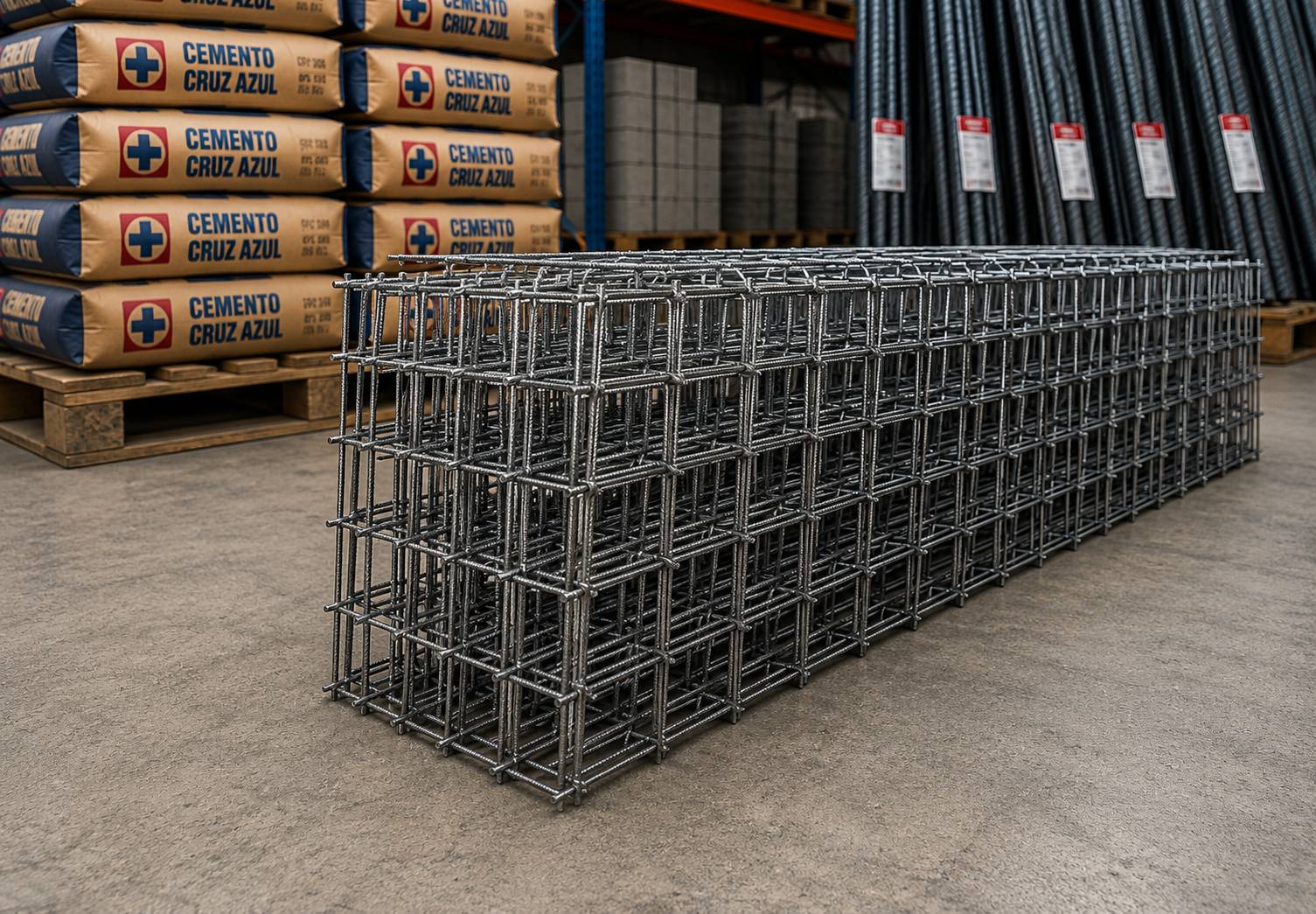 Armex para castillos y cadenas de concreto
