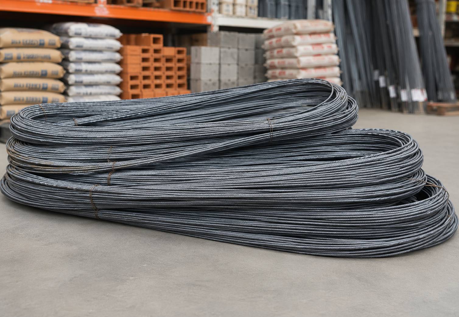 Varilla corrugada de acero para construcción