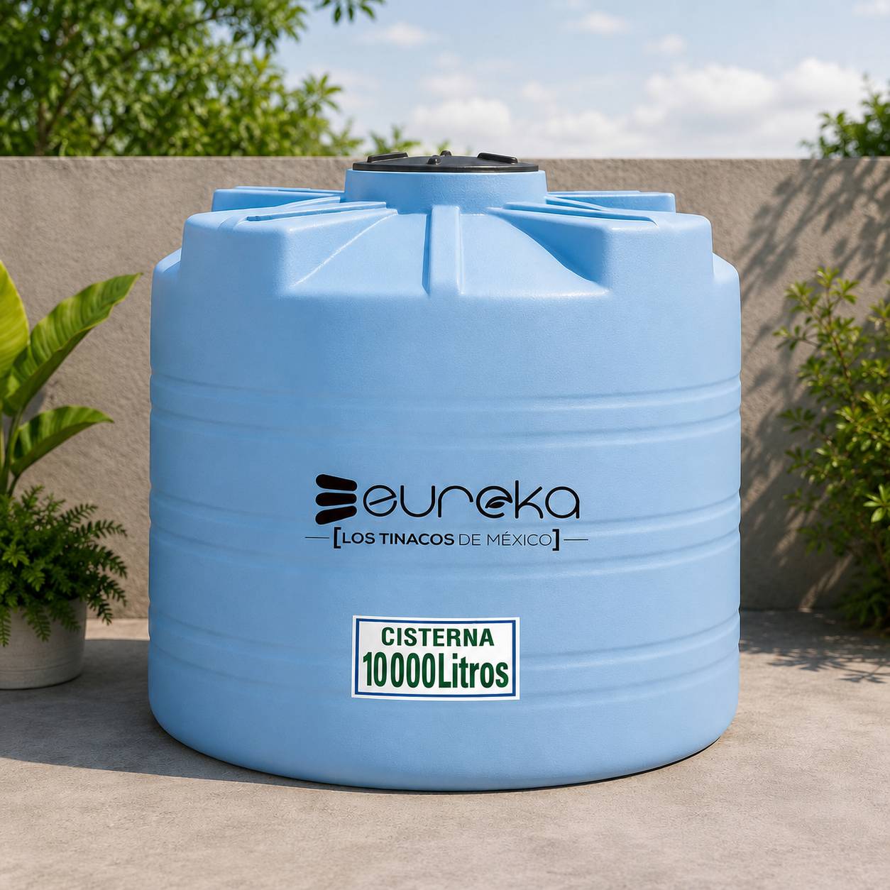 Cisterna Eureka para almacenamiento de agua