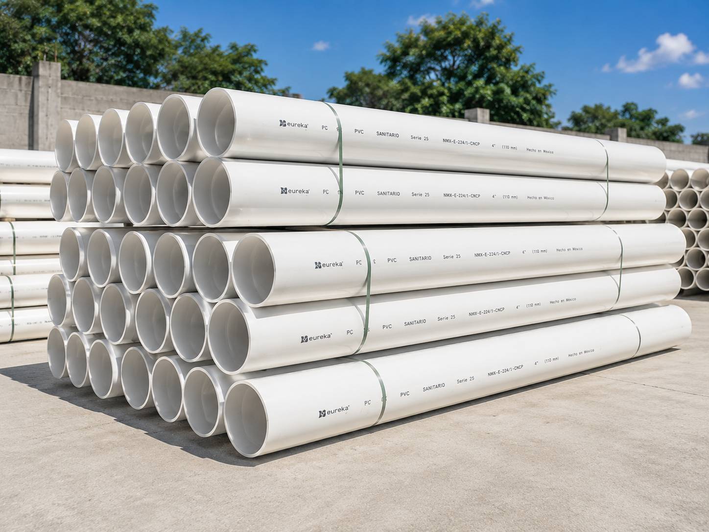 Tubos de PVC para instalaciones hidráulicas