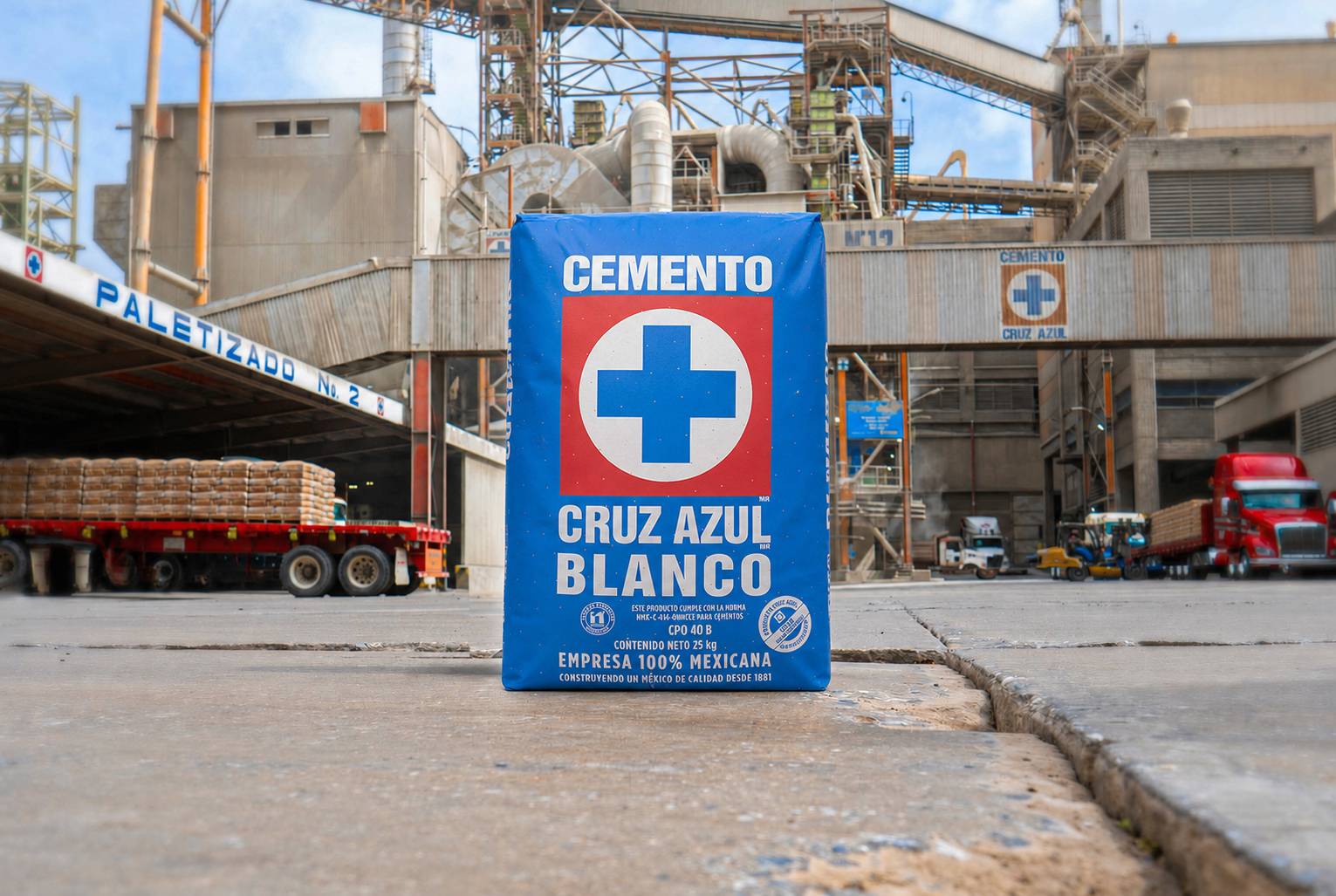 Cemento Blanco Cruz Azul