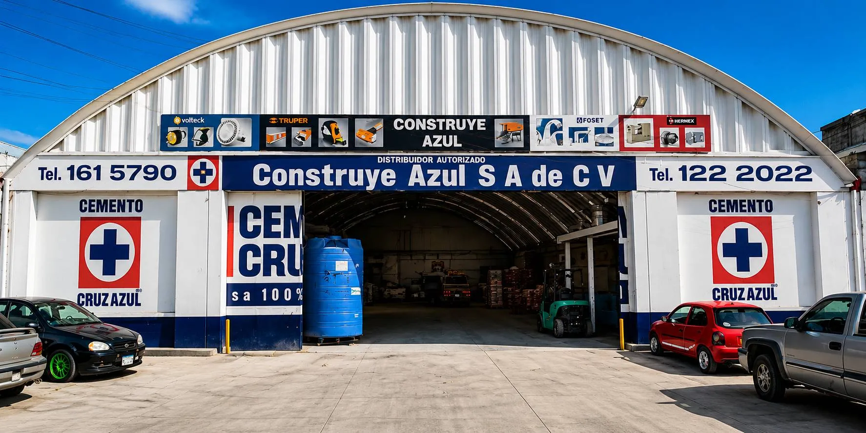 Casa de materiales en Atlacomulco Construye Azul