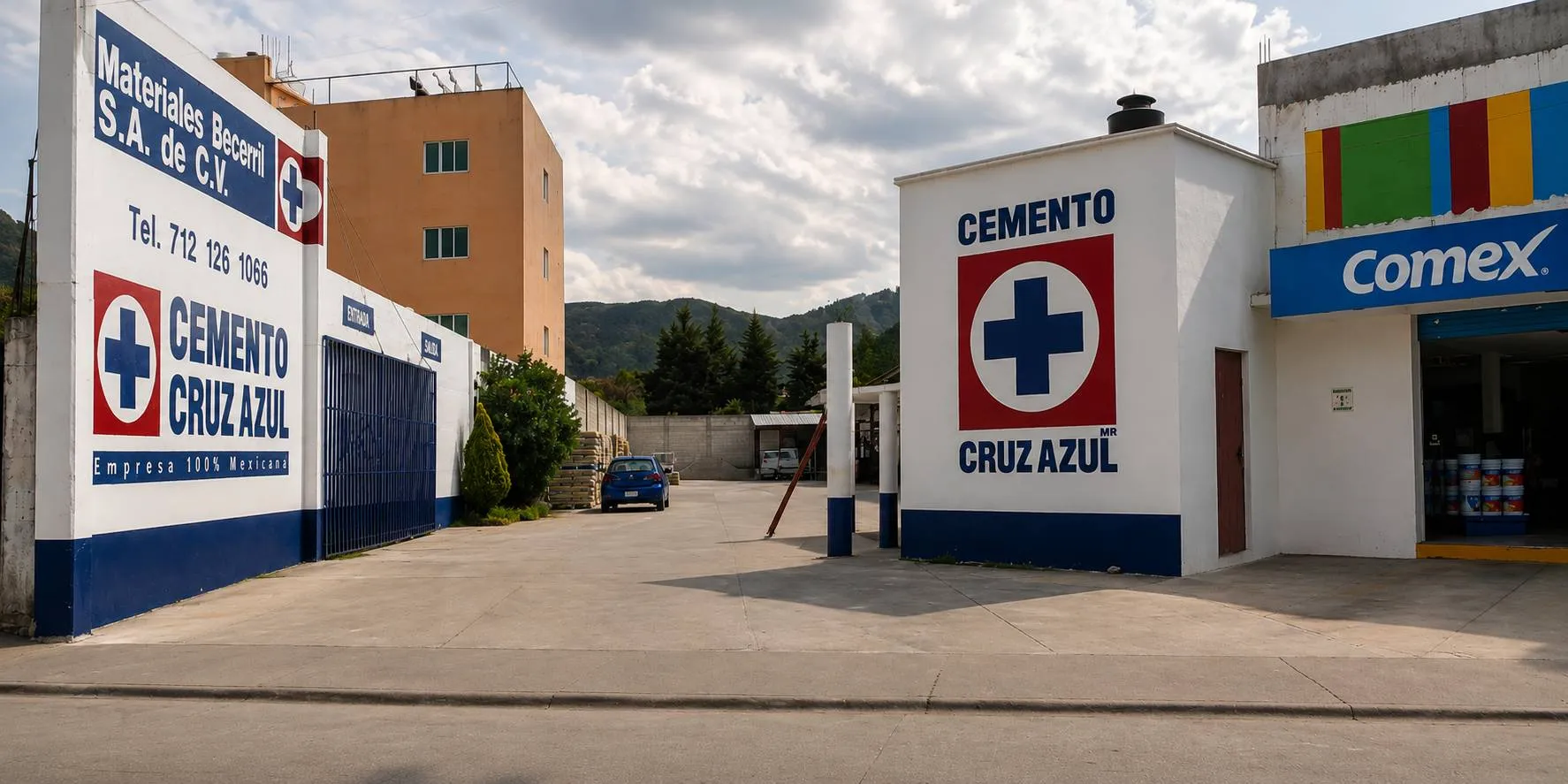 Fachada de Materiales Becerril en Temascalcingo